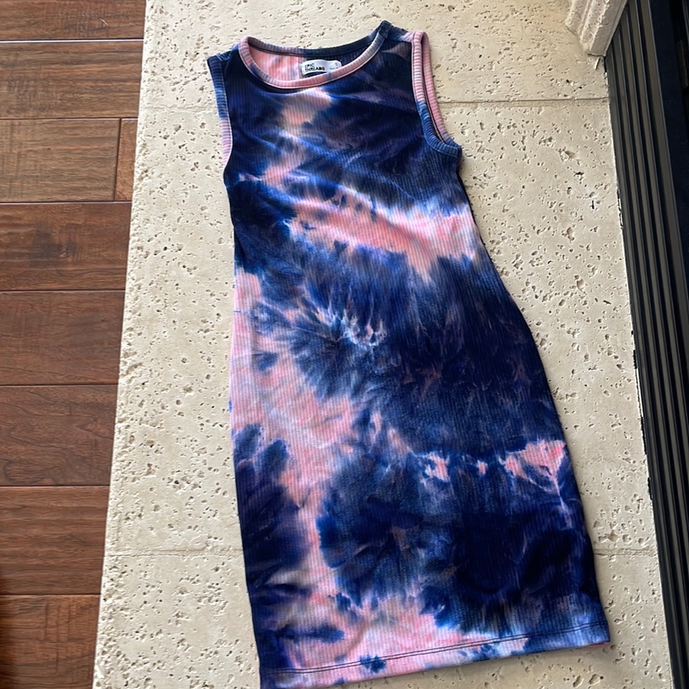 Tye dye girls small dress
